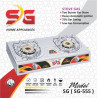 Wholesale SG Gas Stove Auto Ignition (M-555) | Double Burner at Cheap Rate