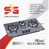 Stainless Steel Gas Hob Auto ignition S-1200